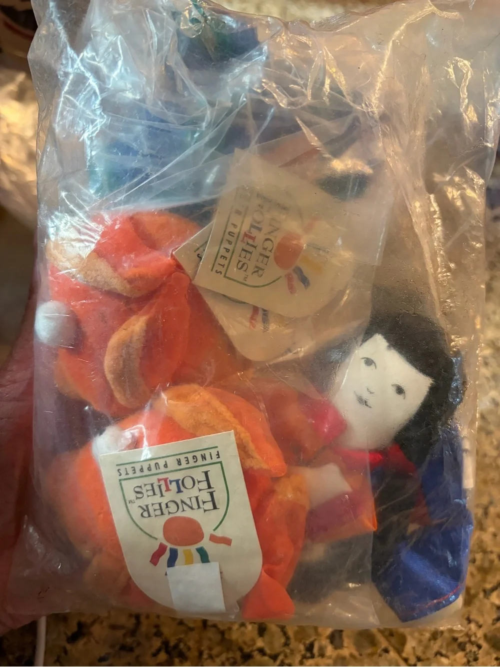 Dynamics of Manhattan Mei-Ling & Kiki VTG Finger Puppets & Finger Follies Fish